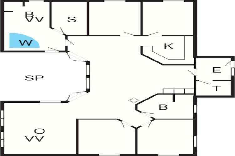 8 Person Holiday Home In Jerup المظهر الخارجي الصورة