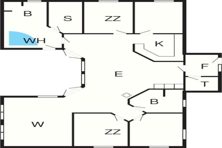 8 Person Holiday Home In Jerup المظهر الخارجي الصورة